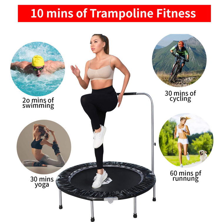 Indoor trampoline for exercise discount